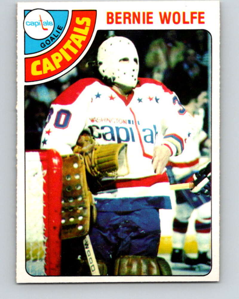 1978-79 O-Pee-Chee #81 Bernie Wolfe  Washington Capitals  V21996