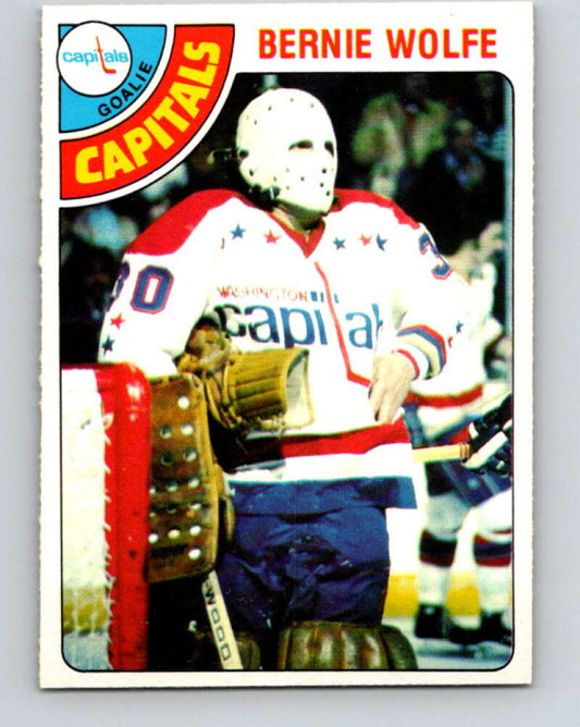 1978-79 O-Pee-Chee #81 Bernie Wolfe  Washington Capitals  V21996