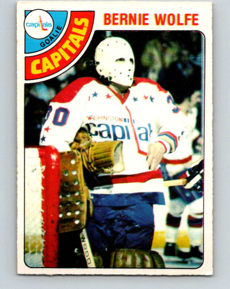 1978-79 O-Pee-Chee #81 Bernie Wolfe  Washington Capitals  V21997