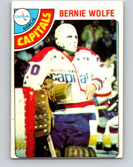 1978-79 O-Pee-Chee #81 Bernie Wolfe  Washington Capitals  V21998