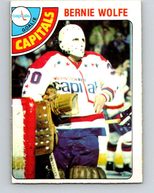 1978-79 O-Pee-Chee #81 Bernie Wolfe  Washington Capitals  V21999