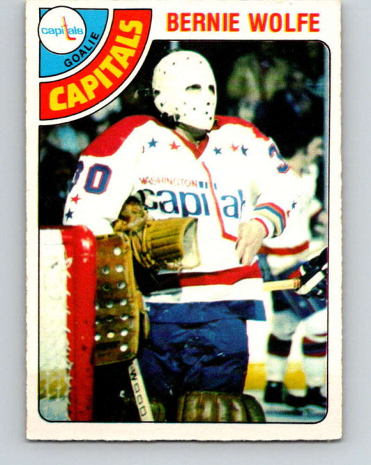 1978-79 O-Pee-Chee #81 Bernie Wolfe  Washington Capitals  V22000
