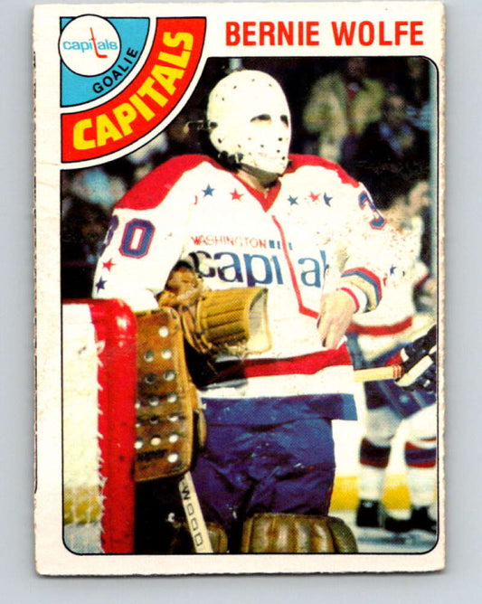 1978-79 O-Pee-Chee #81 Bernie Wolfe  Washington Capitals  V22001