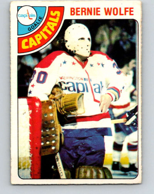1978-79 O-Pee-Chee #81 Bernie Wolfe  Washington Capitals  V22002