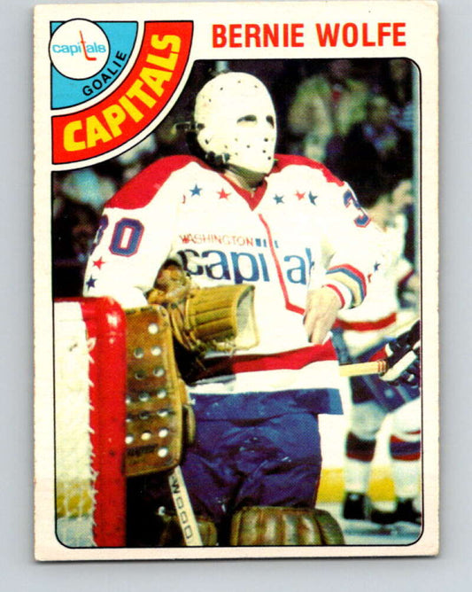 1978-79 O-Pee-Chee #81 Bernie Wolfe  Washington Capitals  V22003