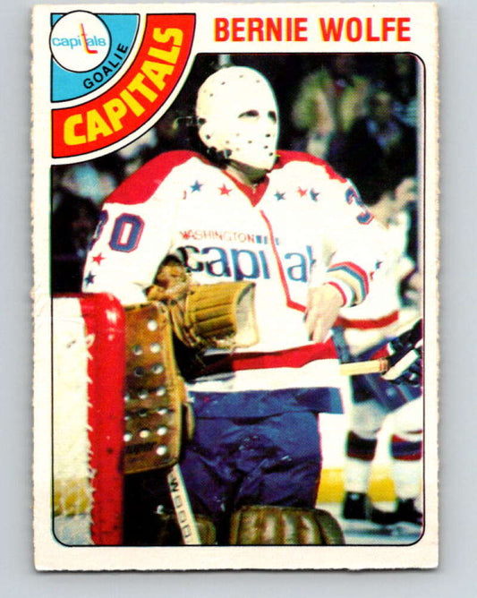 1978-79 O-Pee-Chee #81 Bernie Wolfe  Washington Capitals  V22004