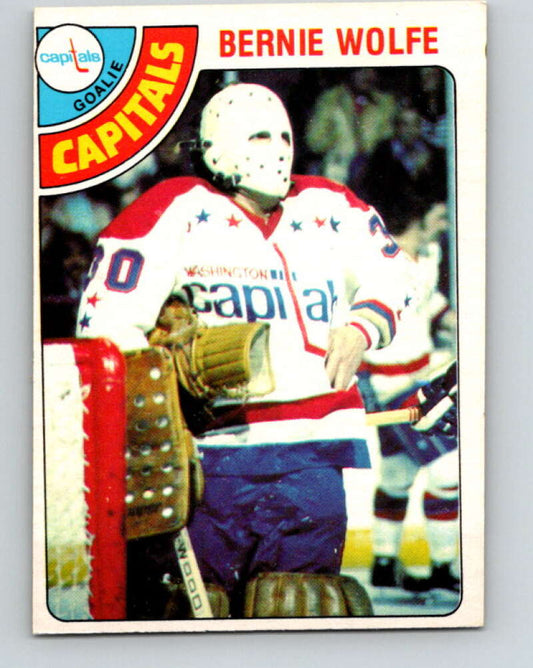 1978-79 O-Pee-Chee #81 Bernie Wolfe  Washington Capitals  V22005