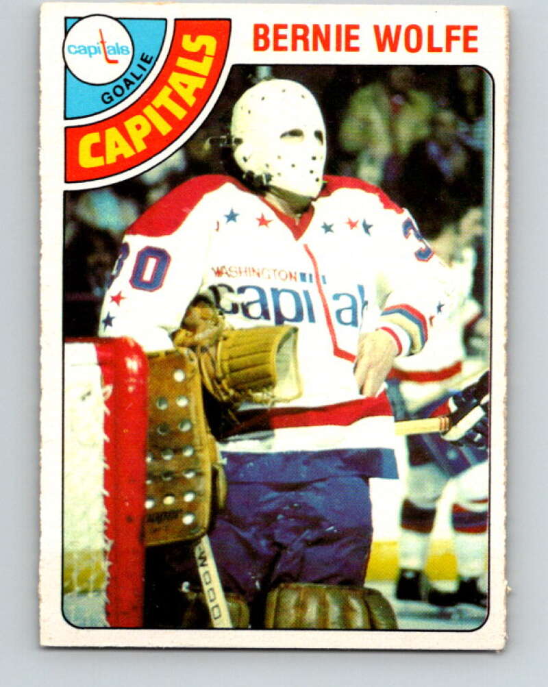 1978-79 O-Pee-Chee #81 Bernie Wolfe  Washington Capitals  V22006