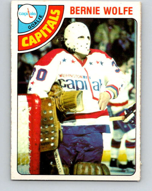 1978-79 O-Pee-Chee #81 Bernie Wolfe  Washington Capitals  V22006