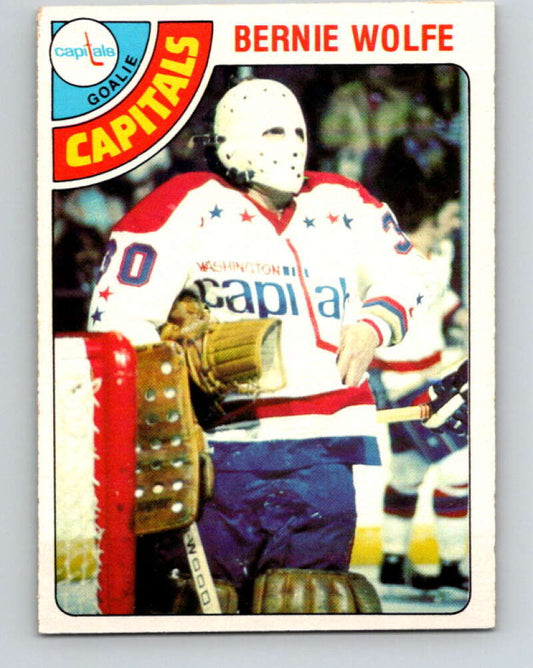 1978-79 O-Pee-Chee #81 Bernie Wolfe  Washington Capitals  V22007