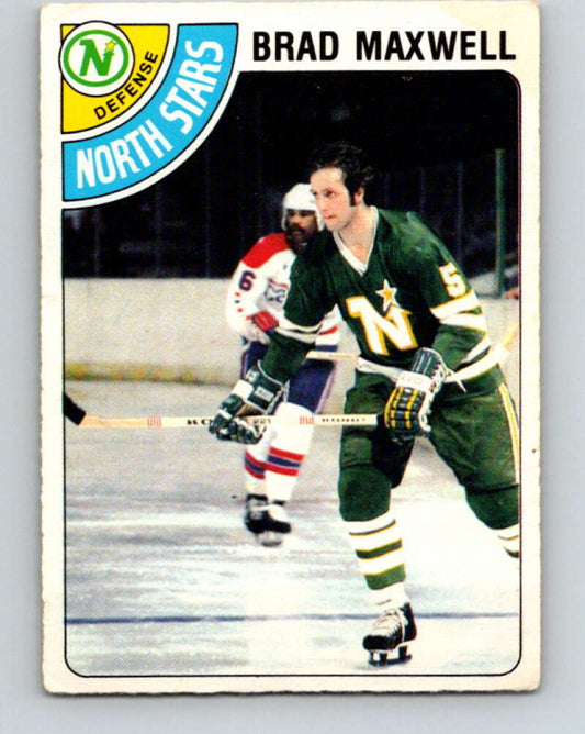 1978-79 O-Pee-Chee #83 Brad Maxwell  RC Rookie Minnesota  V22023