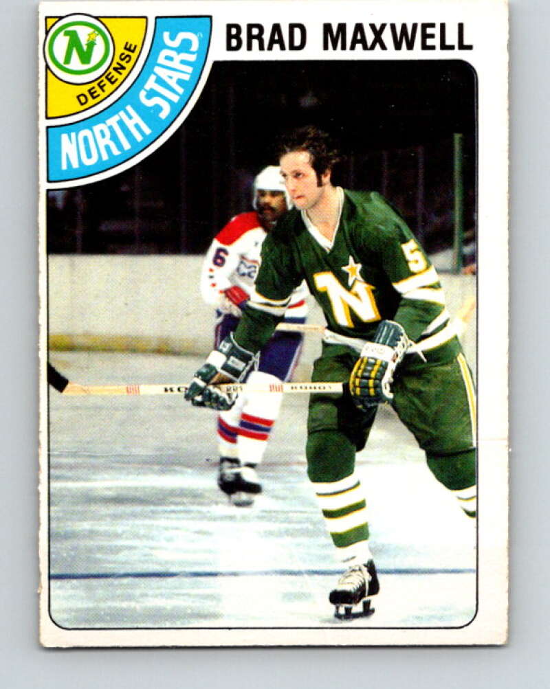 1978-79 O-Pee-Chee #83 Brad Maxwell  RC Rookie Minnesota  V22025