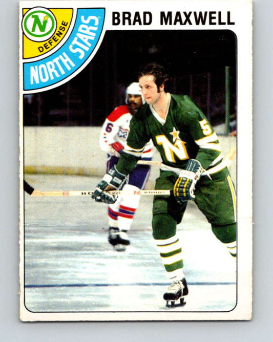 1978-79 O-Pee-Chee #83 Brad Maxwell  RC Rookie Minnesota  V22025