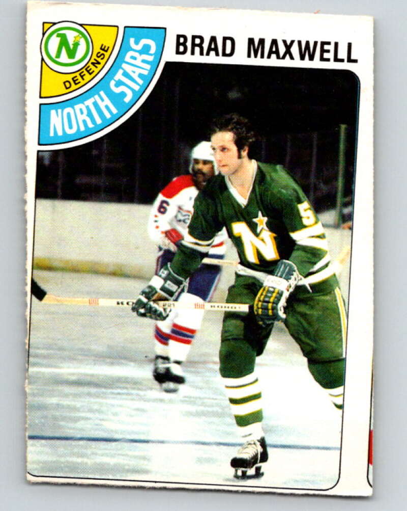 1978-79 O-Pee-Chee #83 Brad Maxwell  RC Rookie Minnesota  V22027
