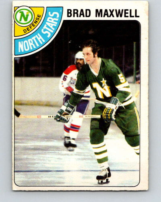 1978-79 O-Pee-Chee #83 Brad Maxwell  RC Rookie Minnesota  V22028