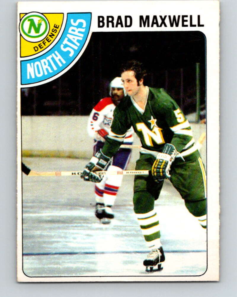 1978-79 O-Pee-Chee #83 Brad Maxwell  RC Rookie Minnesota  V22031