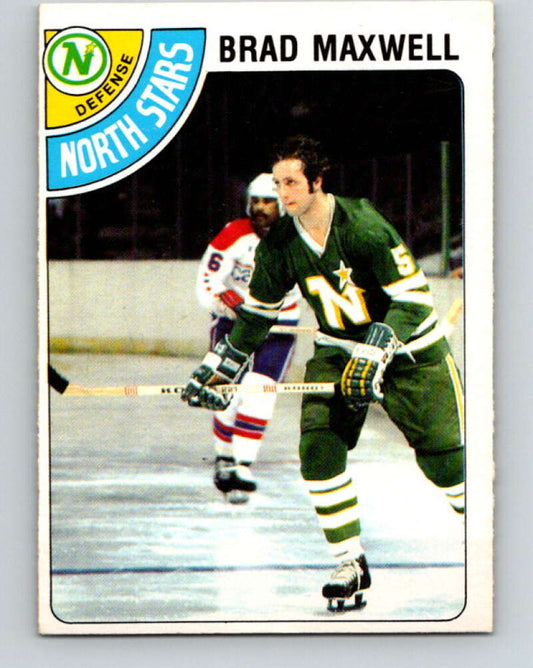 1978-79 O-Pee-Chee #83 Brad Maxwell  RC Rookie Minnesota  V22031