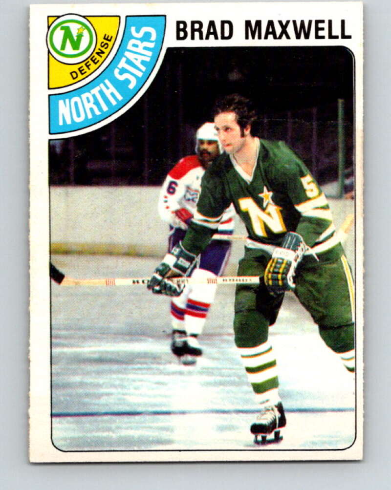 1978-79 O-Pee-Chee #83 Brad Maxwell  RC Rookie Minnesota  V22032
