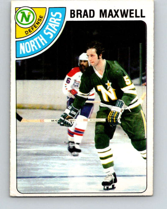 1978-79 O-Pee-Chee #83 Brad Maxwell  RC Rookie Minnesota  V22034