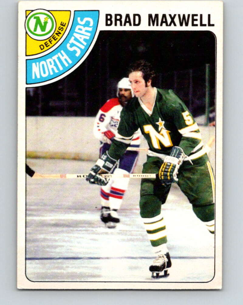 1978-79 O-Pee-Chee #83 Brad Maxwell  RC Rookie Minnesota  V22035