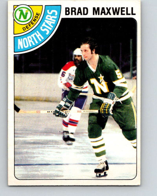 1978-79 O-Pee-Chee #83 Brad Maxwell  RC Rookie Minnesota  V22036