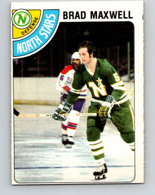 1978-79 O-Pee-Chee #83 Brad Maxwell  RC Rookie Minnesota  V22038
