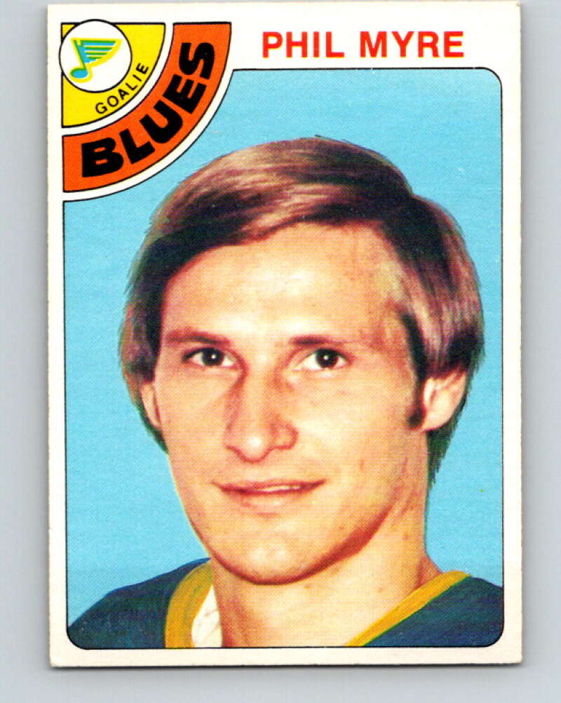 1978-79 O-Pee-Chee #87 Phil Myre  St. Louis Blues  V22087