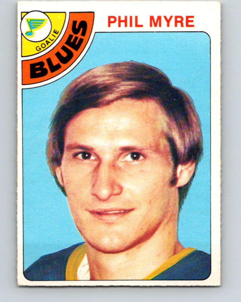 1978-79 O-Pee-Chee #87 Phil Myre  St. Louis Blues  V22089