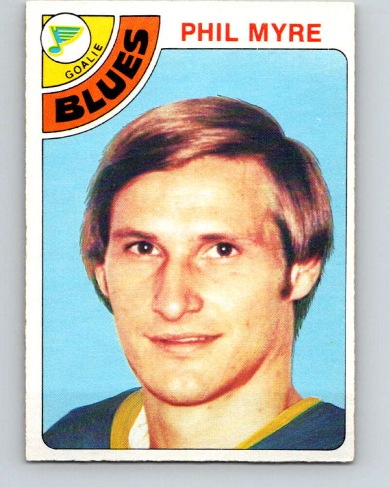 1978-79 O-Pee-Chee #87 Phil Myre  St. Louis Blues  V22093