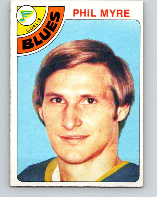 1978-79 O-Pee-Chee #87 Phil Myre  St. Louis Blues  V22093