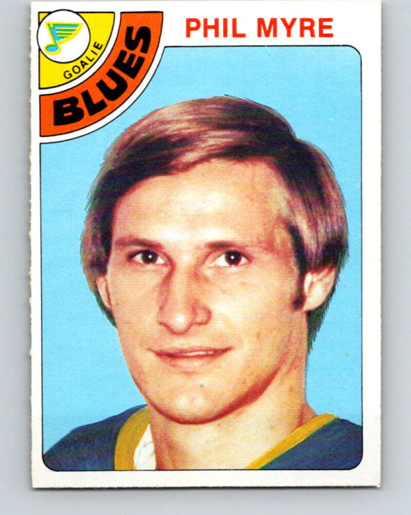 1978-79 O-Pee-Chee #87 Phil Myre  St. Louis Blues  V22094