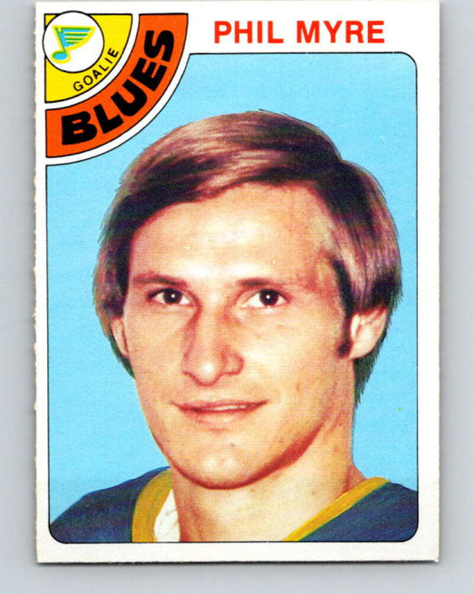 1978-79 O-Pee-Chee #87 Phil Myre  St. Louis Blues  V22094