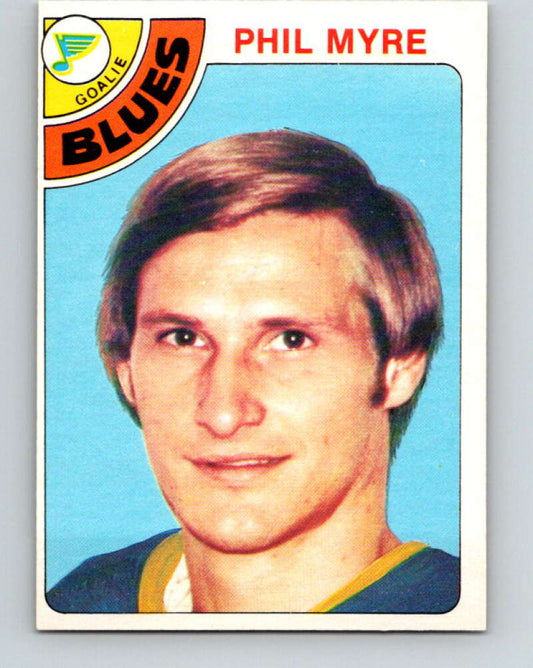 1978-79 O-Pee-Chee #87 Phil Myre  St. Louis Blues  V22095