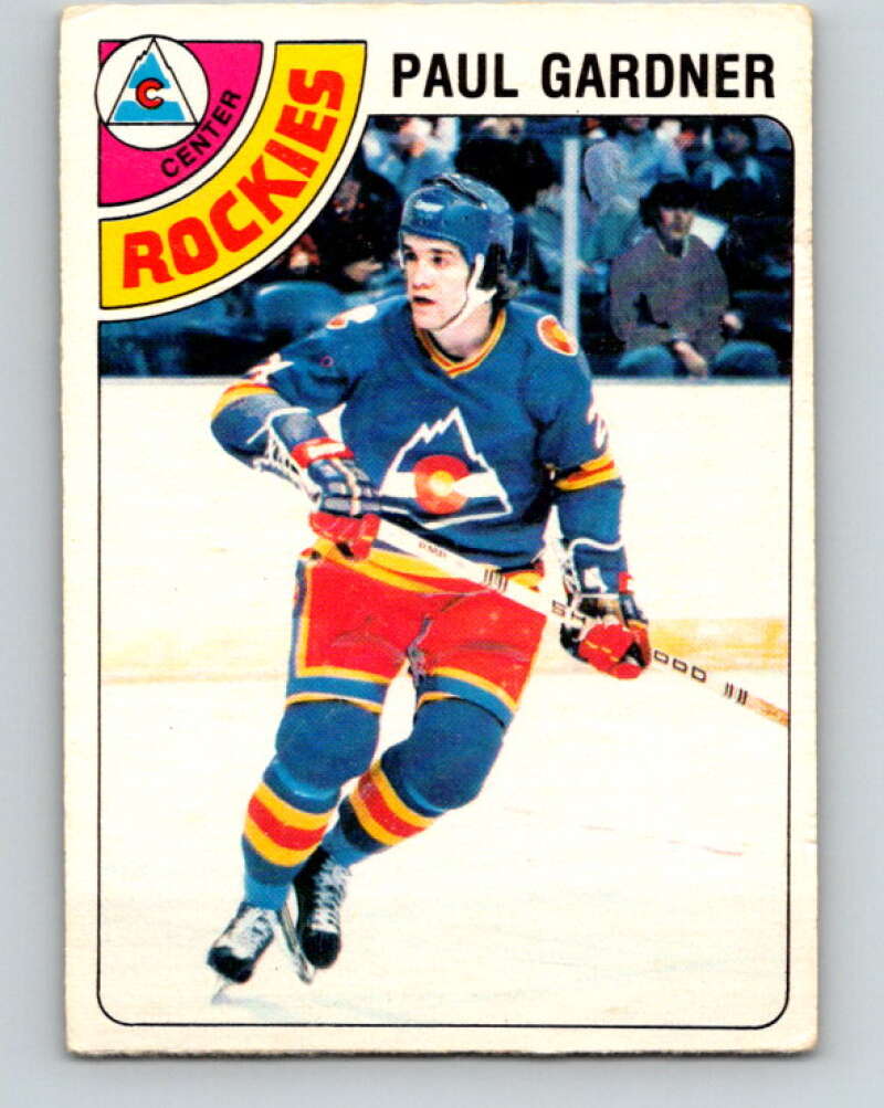 1978-79 O-Pee-Chee #88 Paul Gardner  Colorado Rockies  V22097