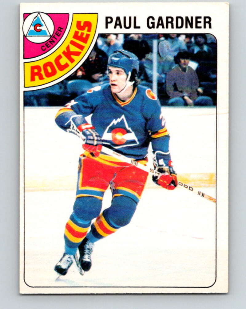 1978-79 O-Pee-Chee #88 Paul Gardner  Colorado Rockies  V22100
