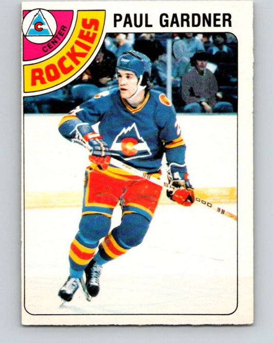 1978-79 O-Pee-Chee #88 Paul Gardner  Colorado Rockies  V22101