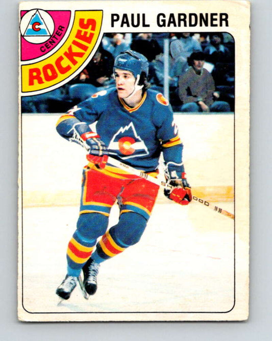 1978-79 O-Pee-Chee #88 Paul Gardner  Colorado Rockies  V22102