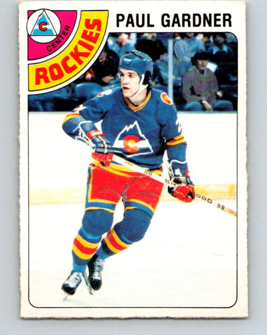 1978-79 O-Pee-Chee #88 Paul Gardner  Colorado Rockies  V22104