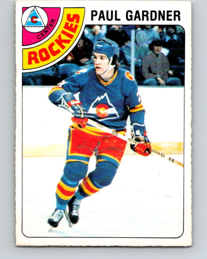 1978-79 O-Pee-Chee #88 Paul Gardner  Colorado Rockies  V22105