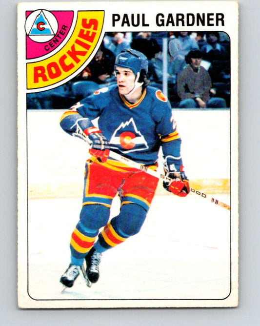 1978-79 O-Pee-Chee #88 Paul Gardner  Colorado Rockies  V22109