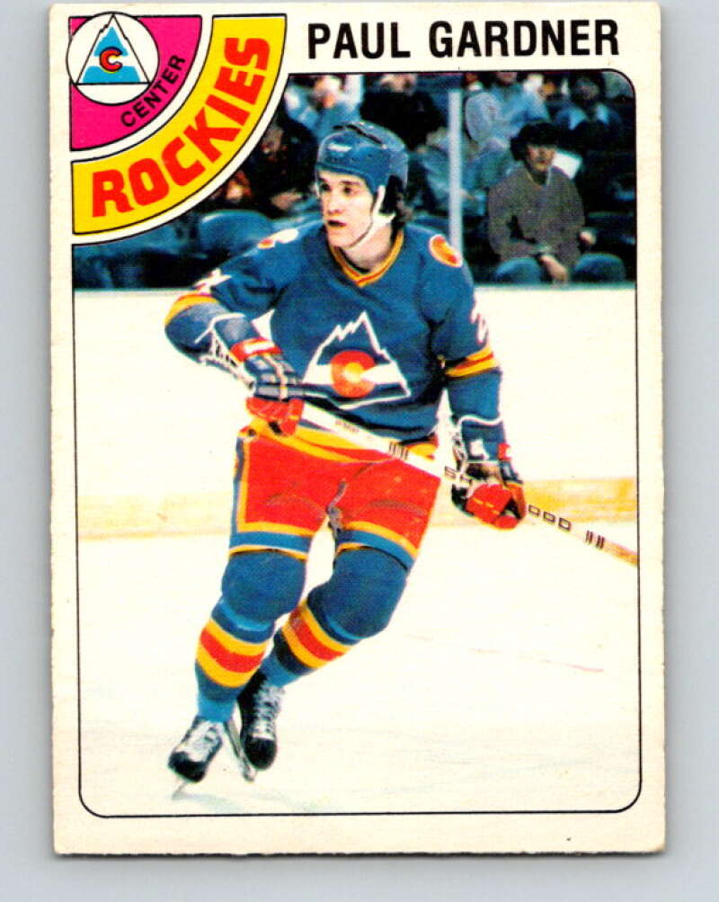 1978-79 O-Pee-Chee #88 Paul Gardner  Colorado Rockies  V22110