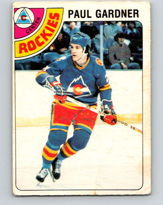 1978-79 O-Pee-Chee #88 Paul Gardner  Colorado Rockies  V22111