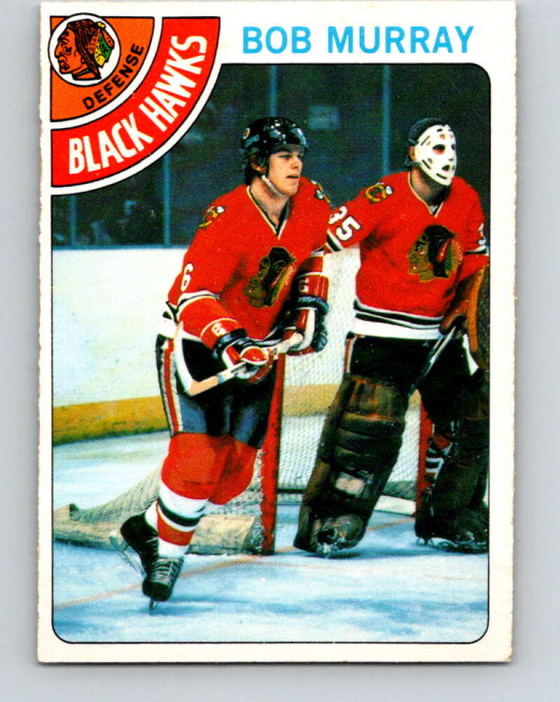 1978-79 O-Pee-Chee #89 Bob Murray  Chicago Blackhawks  V22113