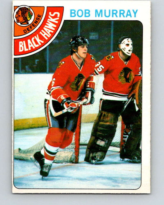 1978-79 O-Pee-Chee #89 Bob Murray  Chicago Blackhawks  V22115