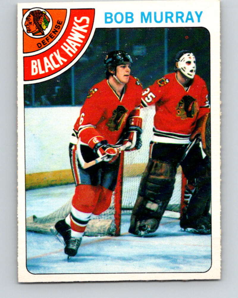 1978-79 O-Pee-Chee #89 Bob Murray  Chicago Blackhawks  V22116