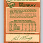 1978-79 O-Pee-Chee #89 Bob Murray  Chicago Blackhawks  V22116
