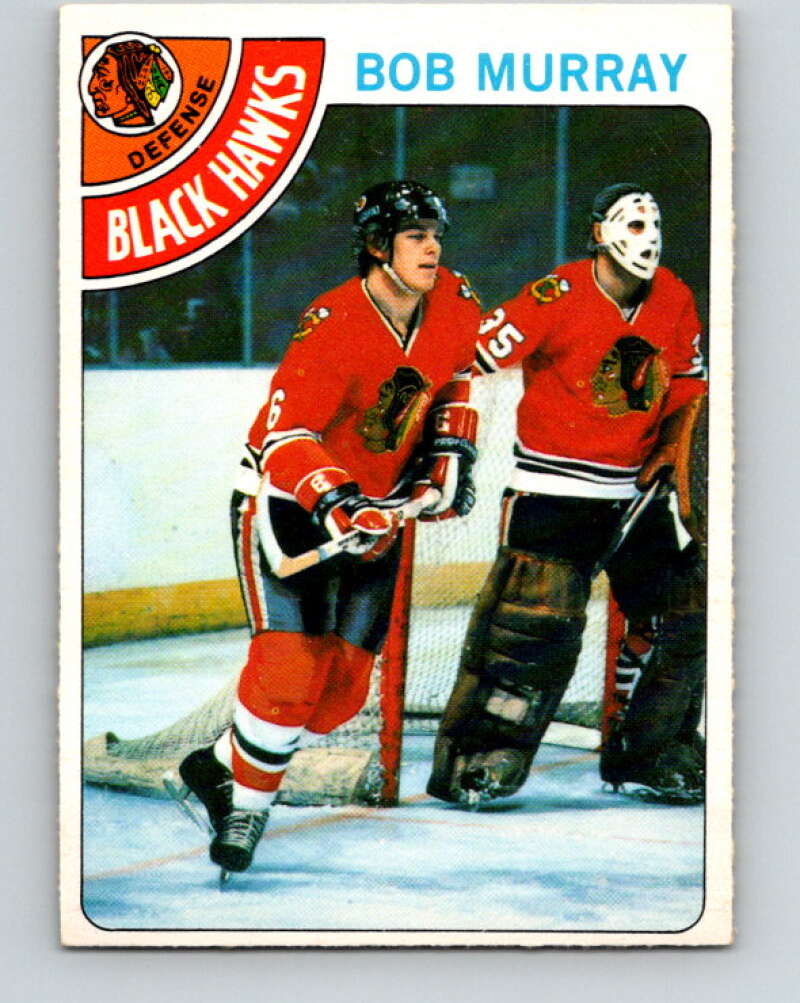 1978-79 O-Pee-Chee #89 Bob Murray  Chicago Blackhawks  V22117