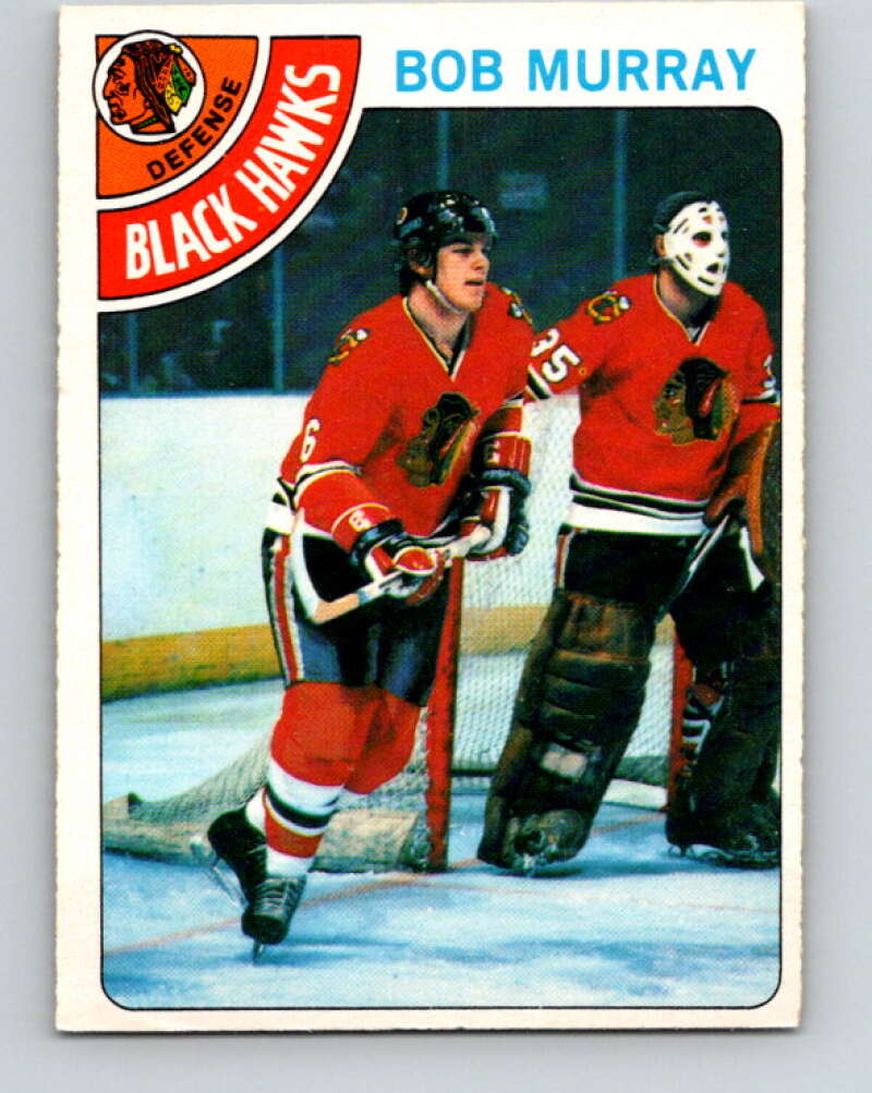 1978-79 O-Pee-Chee #89 Bob Murray  Chicago Blackhawks  V22118