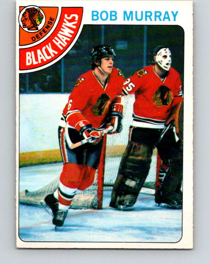 1978-79 O-Pee-Chee #89 Bob Murray  Chicago Blackhawks  V22119