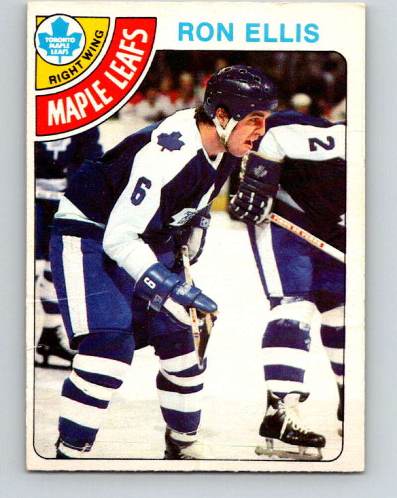1978-79 O-Pee-Chee #92 Ron Ellis  Toronto Maple Leafs  V22144